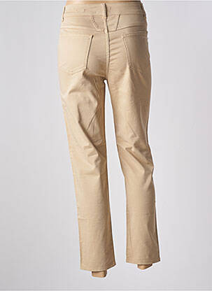 Pantalon 7/8 taille haute taille haute beige CLOSED femme