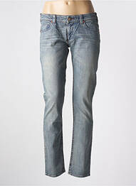 Jeans coupe slim taille basse taille basse bleu ARMANI femme