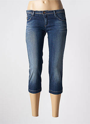 Jeans coupe slim taille basse taille basse bleu ARMANI femme