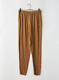 Pantalon slim taille élastique taille haute beige FABIANA FILIPPI femme