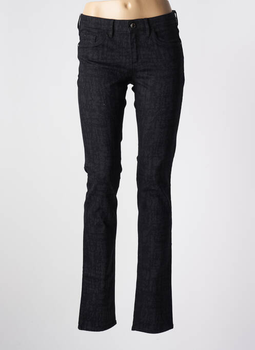 Jeans coupe slim stretch taille normale noir HUGO BOSS femme
