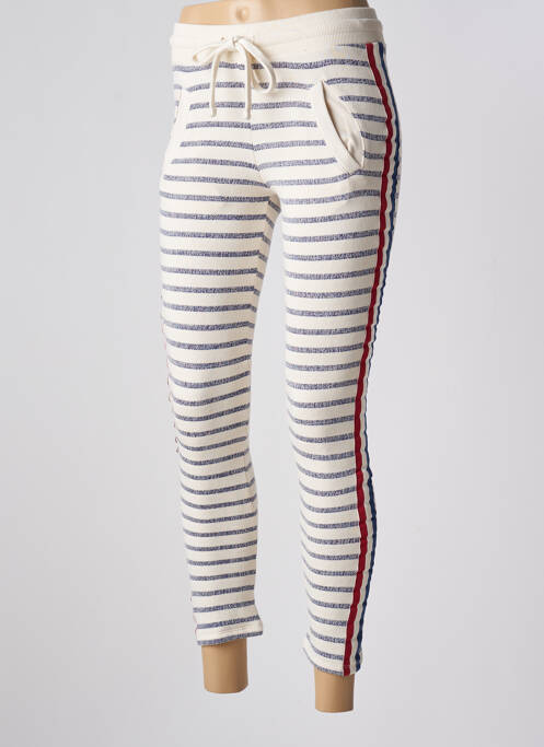 Jogging taille haute taille haute beige LA MARINIÈRE FRANÇAISE femme