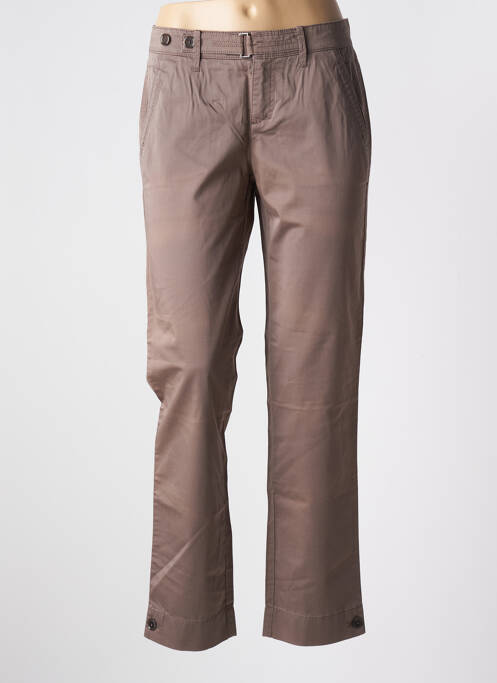 Pantalon droit gris HUGO BOSS pour femme