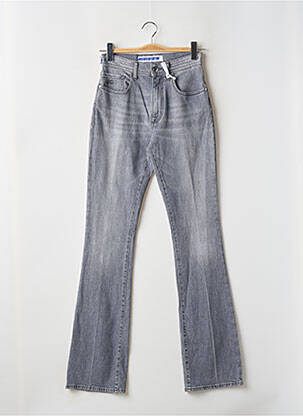 Jean coupe flare stretch taille haute gris JACOB COHEN femme