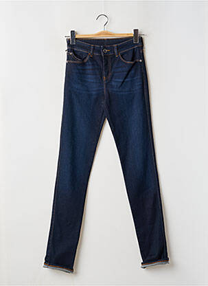 Jeans coupe slim stretch taille haute bleu EMPORIO ARMANI femme