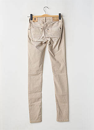 Jeans coupe slim taille basse taille basse beige FREEMAN T.PORTER femme