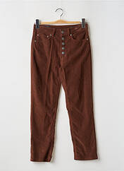 Pantalon 7/8 marron DONDUP pour femme seconde vue