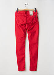 Pantalon slim rouge PEPE JEANS pour femme seconde vue