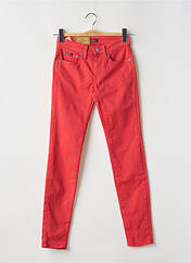 Pantalon slim rouge RALPH LAUREN pour femme seconde vue