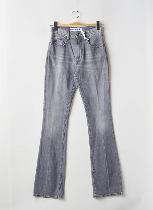Jean coupe flare stretch taille haute gris JACOB COHEN femme