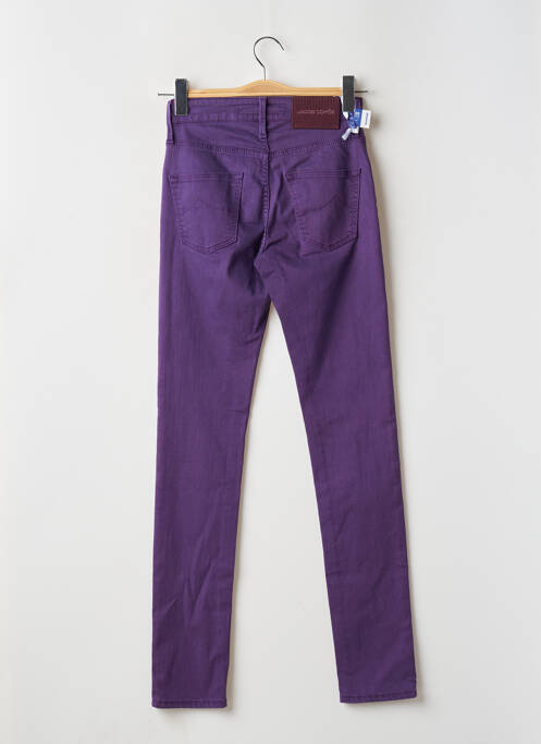 Jeans coupe slim violet JACOB COHEN pour femme