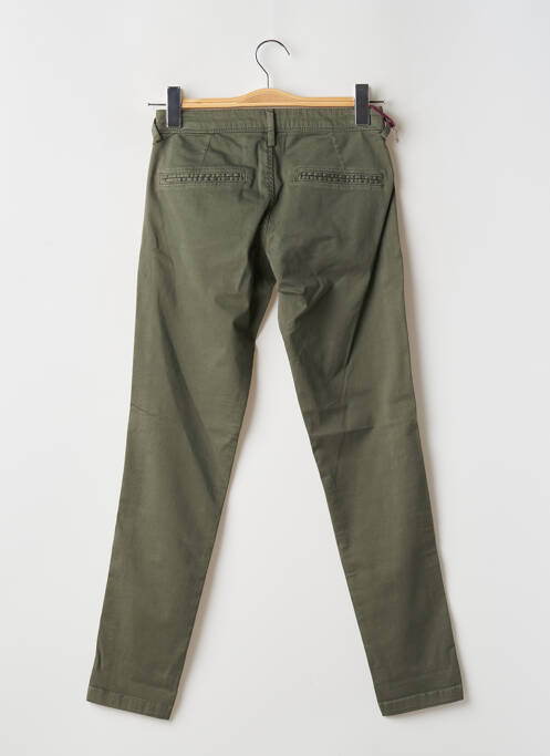 Pantalon 7/8 vert TEDDY SMITH pour femme