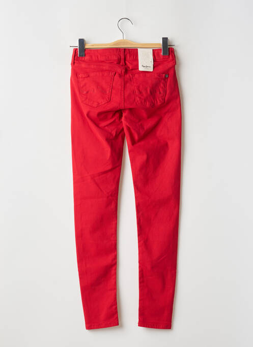Pantalon slim rouge PEPE JEANS pour femme