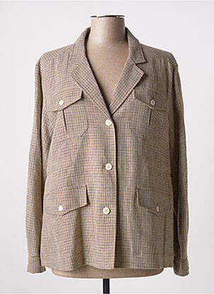 Blazer poches beige INES DE LA FRESSANGE femme