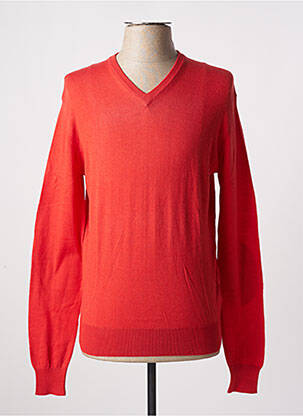 Pull col roulé stretch manches longues rouge HACKETT homme