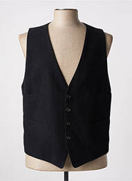 Gilet sans manche coupe cintrée noir HUGO BOSS homme