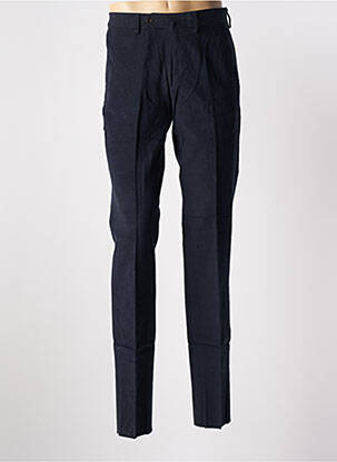 Pantalon slim tissage velours taille haute bleu HACKETT homme