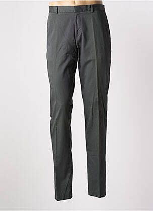 Pantalon slim tissage popeline taille haute vert PAUL SMITH homme