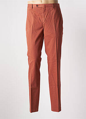 Pantalon slim stretch taille haute orange HACKETT homme