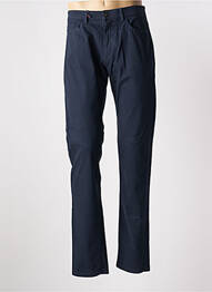 Pantalon droit stretch taille normale bleu HAFNIUM homme
