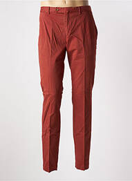 Pantalon chino tissage popeline taille normale orange HACKETT homme