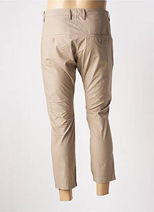 Pantalon chino tissage popeline taille normale marron DOLCE & GABBANA femme