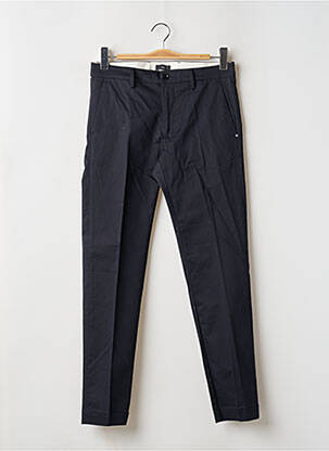 Pantalon chino tissage popeline taille haute bleu LIU JO femme