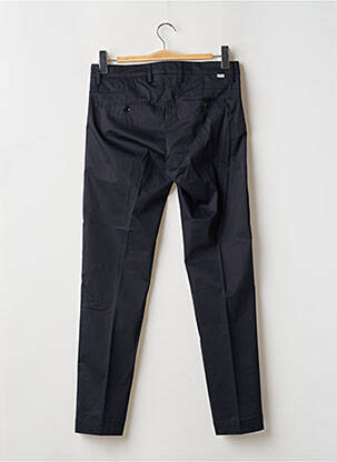 Pantalon chino tissage popeline taille haute bleu LIU JO femme