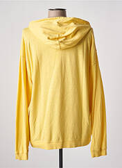 Sweat-shirt à capuche jaune HARTFORD pour femme seconde vue