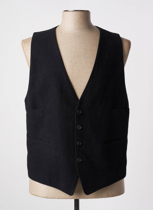 Gilet sans manche coupe cintrée noir HUGO BOSS homme