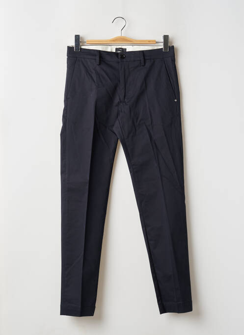 Pantalon chino tissage popeline taille haute bleu LIU JO femme