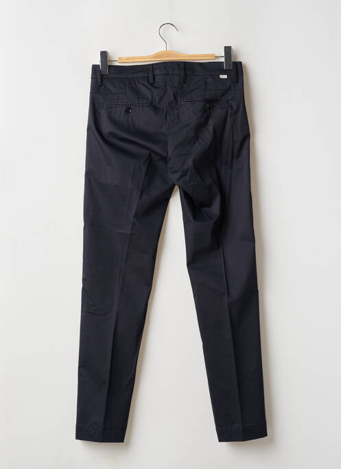 Pantalon chino tissage popeline taille haute bleu LIU JO femme