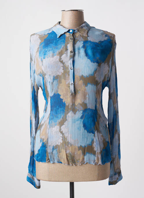 Blouse bleu HER SHIRT pour femme