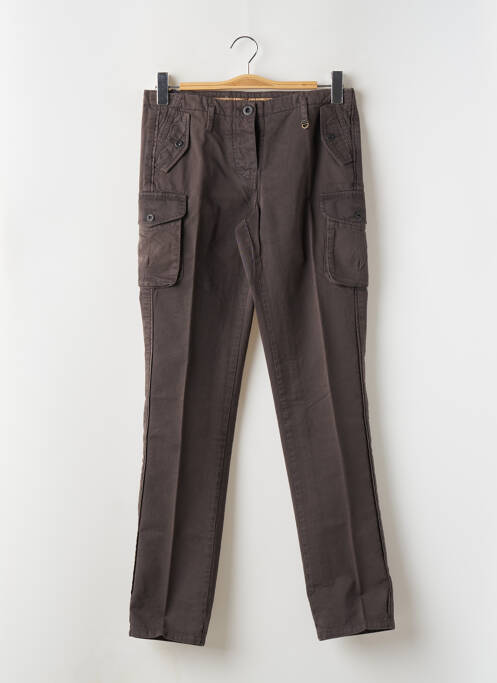 Pantalon cargo marron AERONAUTICA pour homme