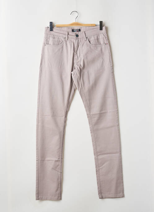 Pantalon slim gris VIRTUE pour homme