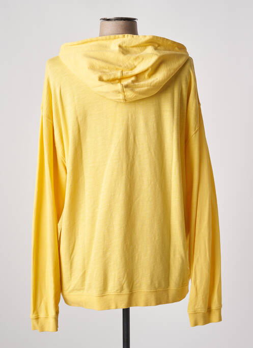Sweat-shirt à capuche jaune HARTFORD pour femme