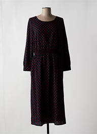 Robe longue manches longues manches longues bleu LA PETITE ETOILE femme