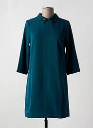 Robe courte manches 3/4 manches 3/4 vert MOLLY BRACKEN femme