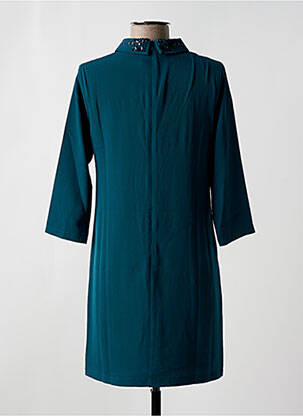 Robe courte manches 3/4 manches 3/4 vert MOLLY BRACKEN femme
