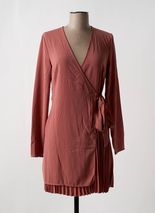 Robe courte rose NA-KD pour femme