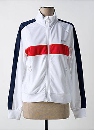 Veste casual poches blanc FILA femme