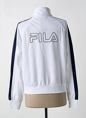 Veste casual poches blanc FILA femme