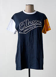 T-shirt coupe droite manches courtes bleu ELLESSE femme