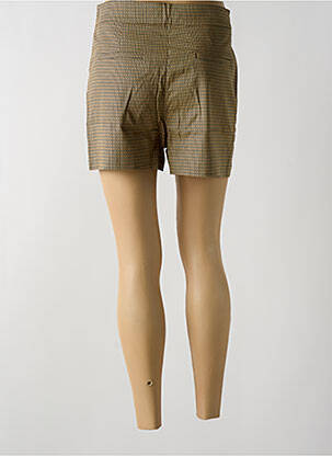 Short taille haute taille haute beige BÔ-M femme