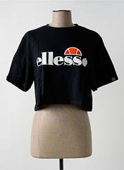 T-shirt noir ELLESSE pour femme seconde vue