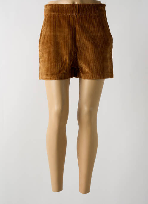 Short marron BÔ-M pour femme