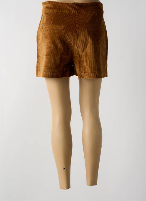 Short marron BÔ-M pour femme