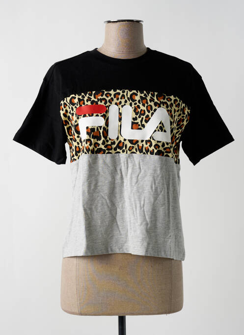 T-shirt noir FILA pour femme