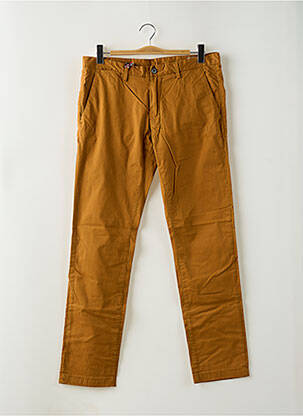 Pantalon chino poches taille normale marron TEDDY SMITH homme