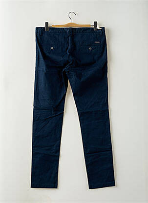 Pantalon chino poches taille normale bleu TEDDY SMITH homme